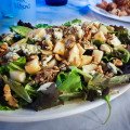Ensalada de pera y queso azul