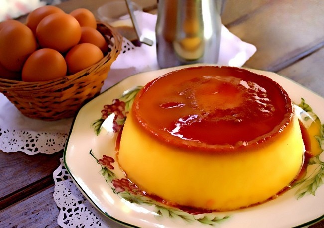 El mejor flan de huevo casero