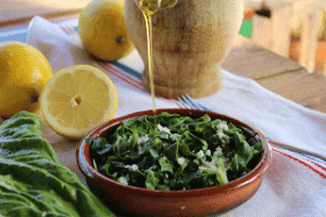 Ensalada de acelga cocida 3 Acelga cocida